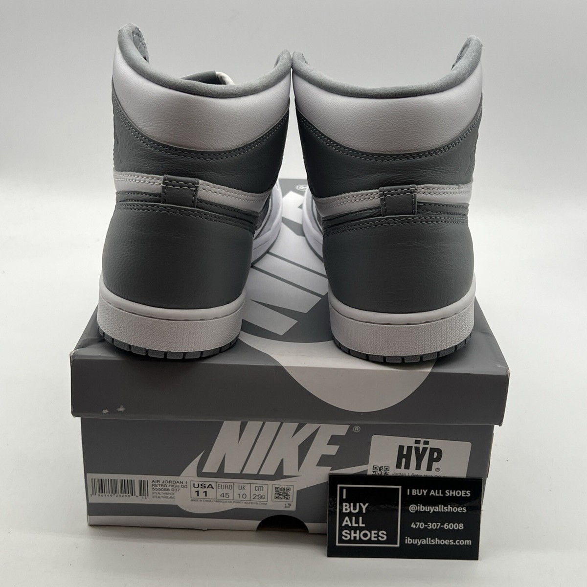 Size 11 - Jordan 1 Retro High OG Stealth for sale online | eBay