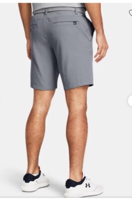 Under Armour Men's UA Drive Golf Shorts 1384467-035 Halo Gray Size