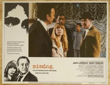 Original 1982 Lobby Card Movie Poster Missing Sissy Spacek Jack Lemmon 820037 #5