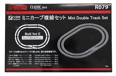 Rokuhan Z gauge R079 Minikabu double-track set 4571324593982 Rokuhan Z gauge R079 Minikabu double-track set 4571324593982