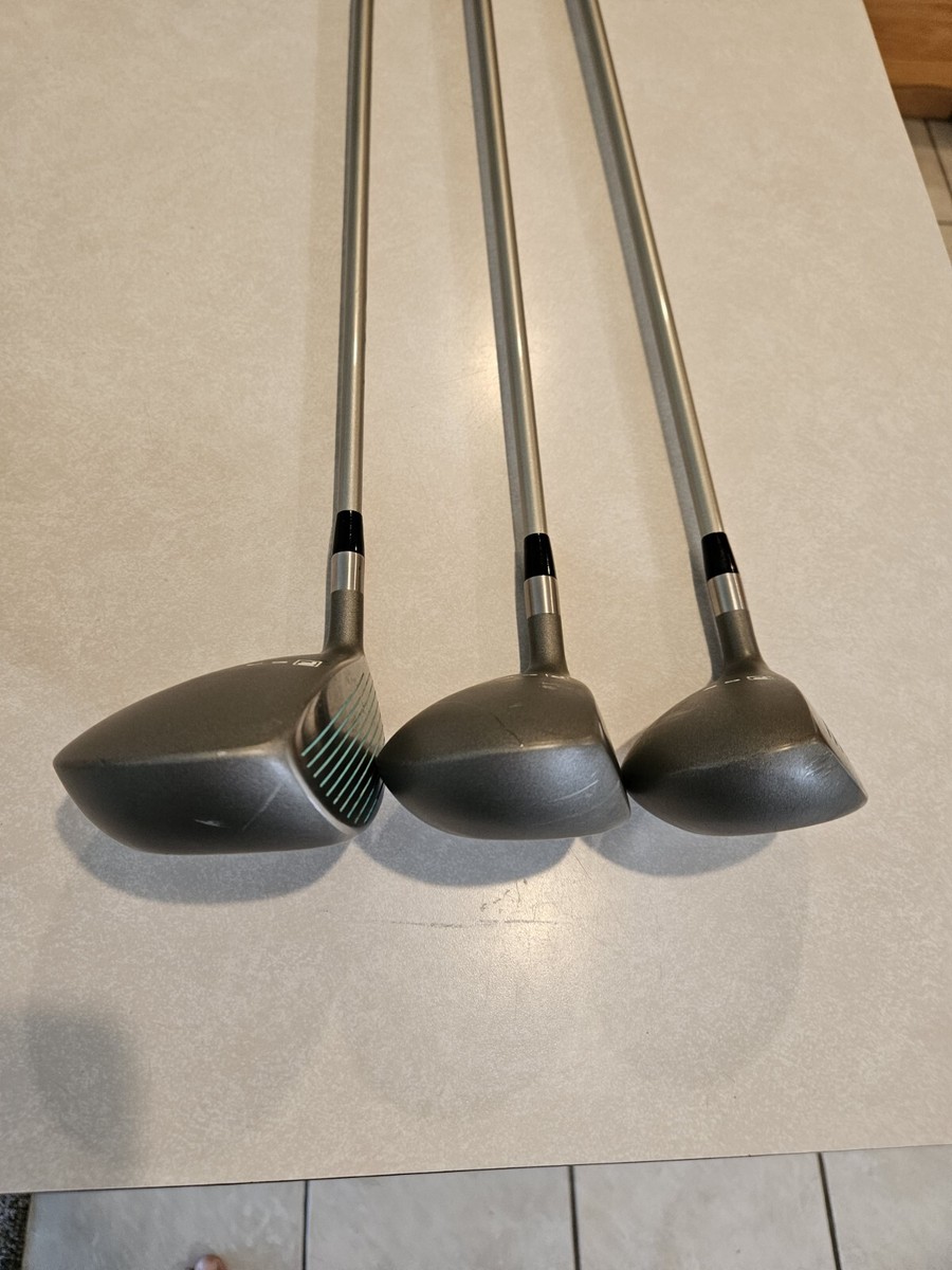 FILA FWL002 DRIVER 1 AND 3 & 5 FAIRWAY WOOD GRAPHITE SHAFTS