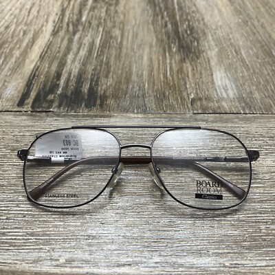 Board Room Classics BC803 GM Gunmetal Mens Aviator  58-18-145 Frames Only New