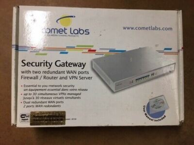 COMET LABS RF30 Gateway Sicherheit Redundante 30 Netze Virtuelle Gleichzeitige