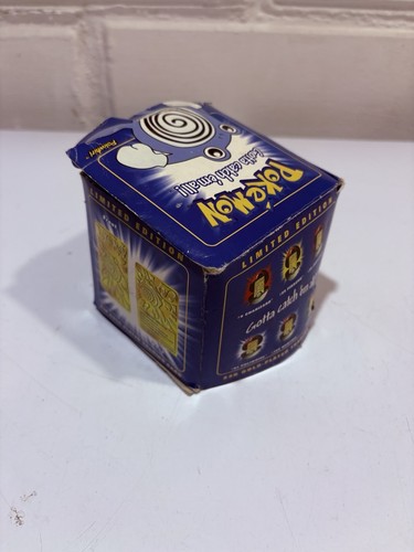 1999 Pokemon 23k Gold Plated Trading Card Poliwhirl Pokeball Burger King Blue - Picture 17 of 20