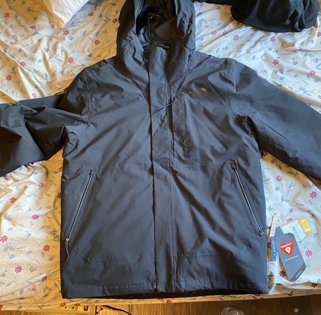 The North Face Men's Carto 3 in 1 Insulated Triclimate Jacket Black Large L for sale online | eBay