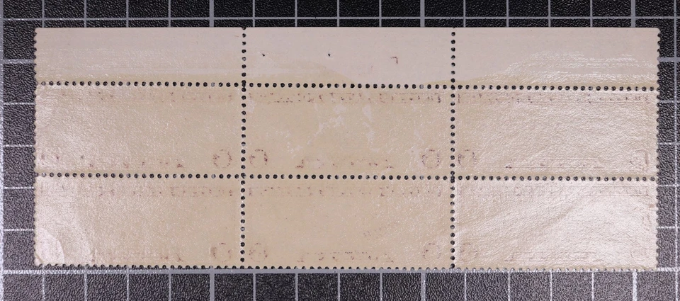 Scott C12 - 5 Cents Winged Globe OG MH Plate Block Of 6 # F 19941 SCV $130.00 - Image 2 of 2