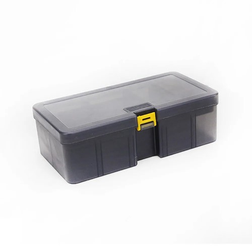 2 Layers Detachable Fishing Tackle Box Adjustable Fishing Bait Boxes Organizer - Picture 3 of 14