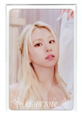 Twice Chaeyoung Clear Photocard | Ready To Be in Japan Once