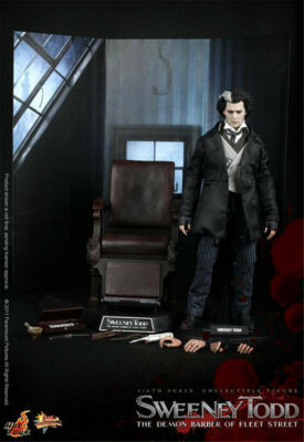HOTTOYS HT MMS149 Sweeney Todd Action Figure Demon Barber 1:6