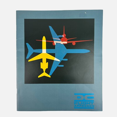 Vtg DC Flight Approach Magazine #15 November 1973 McDonnell Douglas DC-10 Plane