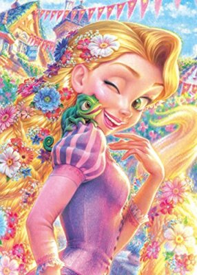 アールグラージュ　ディズニー Disney 500-piece Jigsaw Puzzle Tangled Rapunzel and Pascal Af23