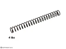 for Smith Wesson Wolff Comp 4lb Reduced Power Striker Spring M&P 9mm .40 .357