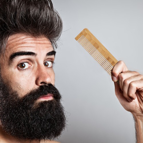 5 Piezas Peine de Bambú Antiestático Cabello Anti-frizz Bebé Hombre Barba de Madera - Imagen 9 de 11