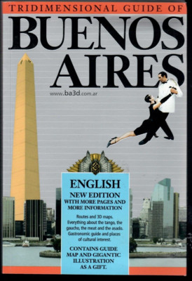 Buenos Aires Tridimensional Guide by Daniel Santoro (Friendlyvisit, 2007) map