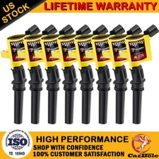 Ignition Coils 8 Pack For Ford 4.6L 5.4L F150 F250 F550 Expedition DG508 FD503