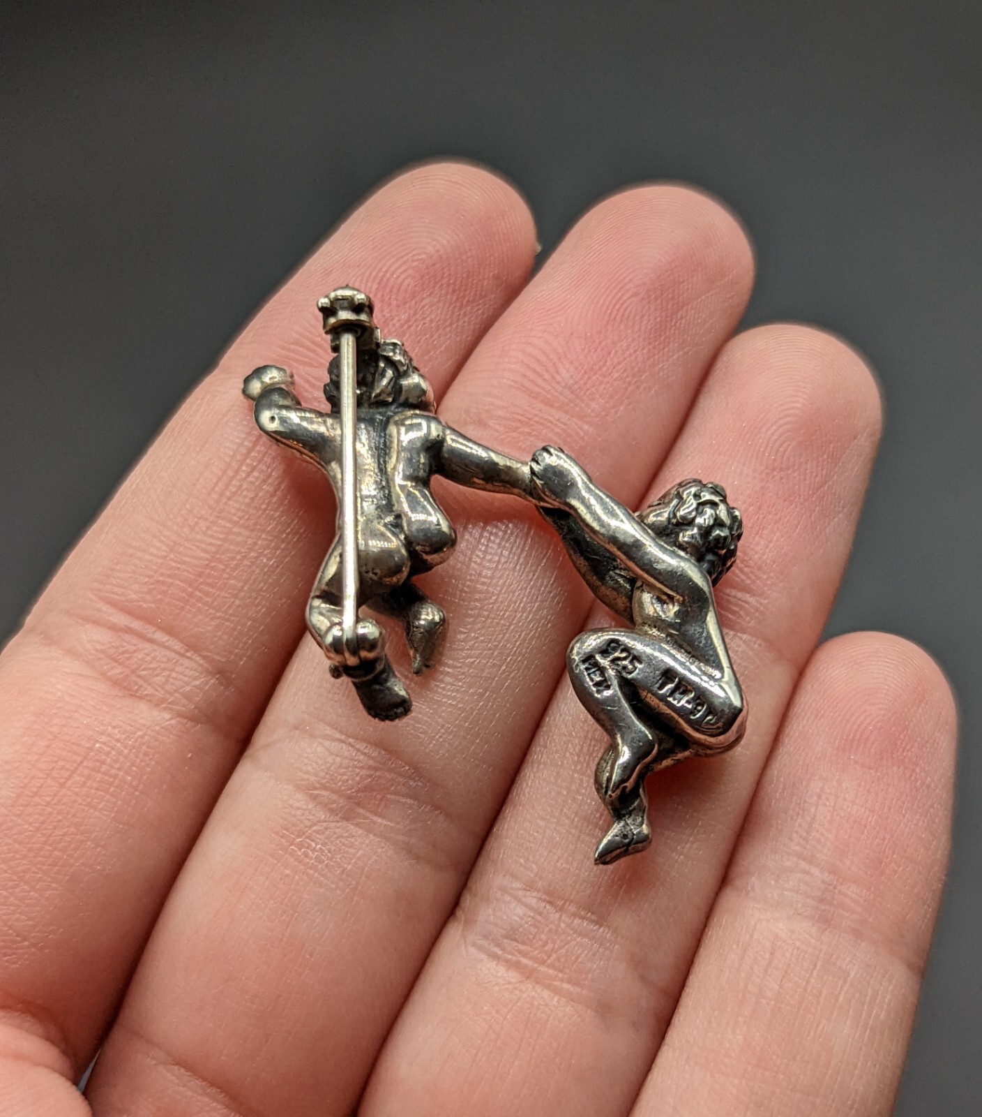 Taxco Solid Sterling Silver Moving Articulating N… - image 12