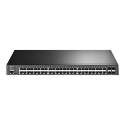 TP-Link JetStream TL-SG3452P V1 Switch, PoE+ unterstützt an 48 Ports, 384 W