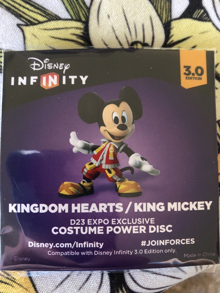 Disney Infinity 3.0 D23 Expo Mickey Mouse Kingdom Hearts King Mickey ...