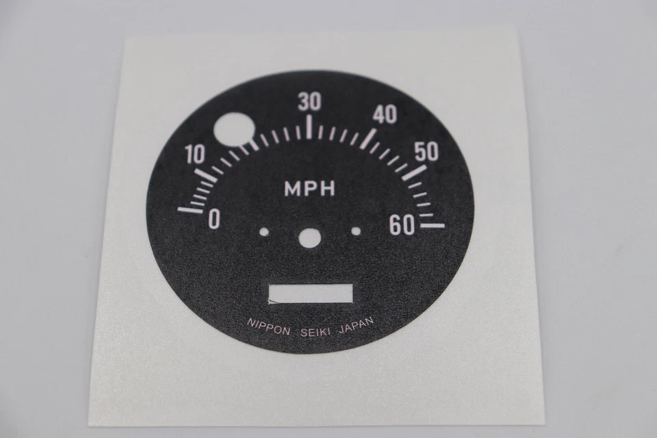 1971 年本田 SL70 速度计覆盖贴花用于修复 — 第 3/3 张图片