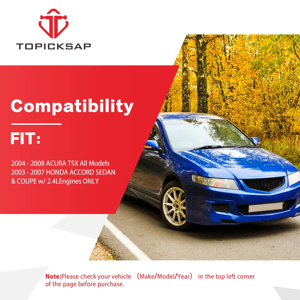 Kit de brazo de control de suspensión delantera de 14 piezas para Honda Accord 2003-2007 Acura TSX Foto 2 de 4