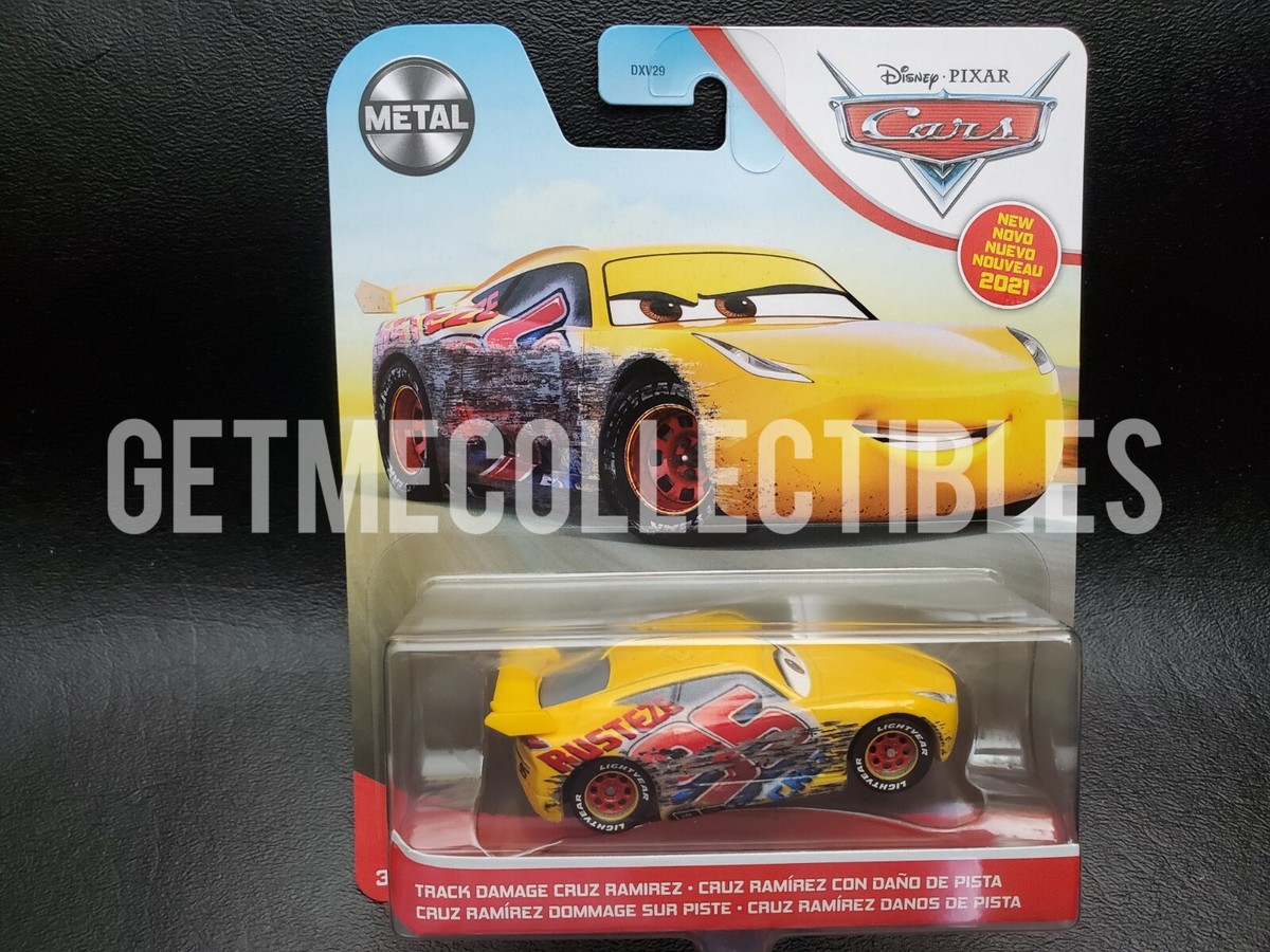 DISNEY PIXAR CARS TRACK DAMAGED CRUZ RAMIREZ 2021 SAVE 6% GMC