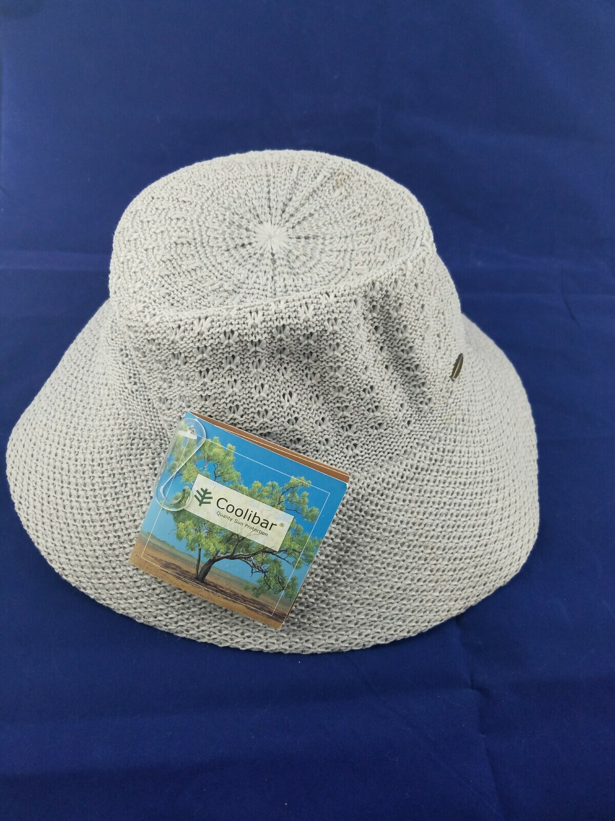 white floppy sun hat