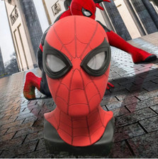 Spider-Man Far From Home Breathable PVC Mask With 3D Eyes Adult Cosplay Props