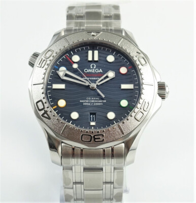 Omega Seamaster Diver 300M Co-Axial Master Chronometer ''Beijing 2022'' B&P 2024