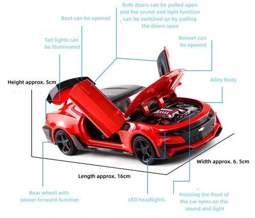 1/32 Chevrolet Camaro Alloy Model - Picture 3 of 11
