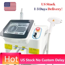 808nm Diode Laser Hair Removal Nd Yag Laser Tattoo Removal 2 In 1 Beauty Machine