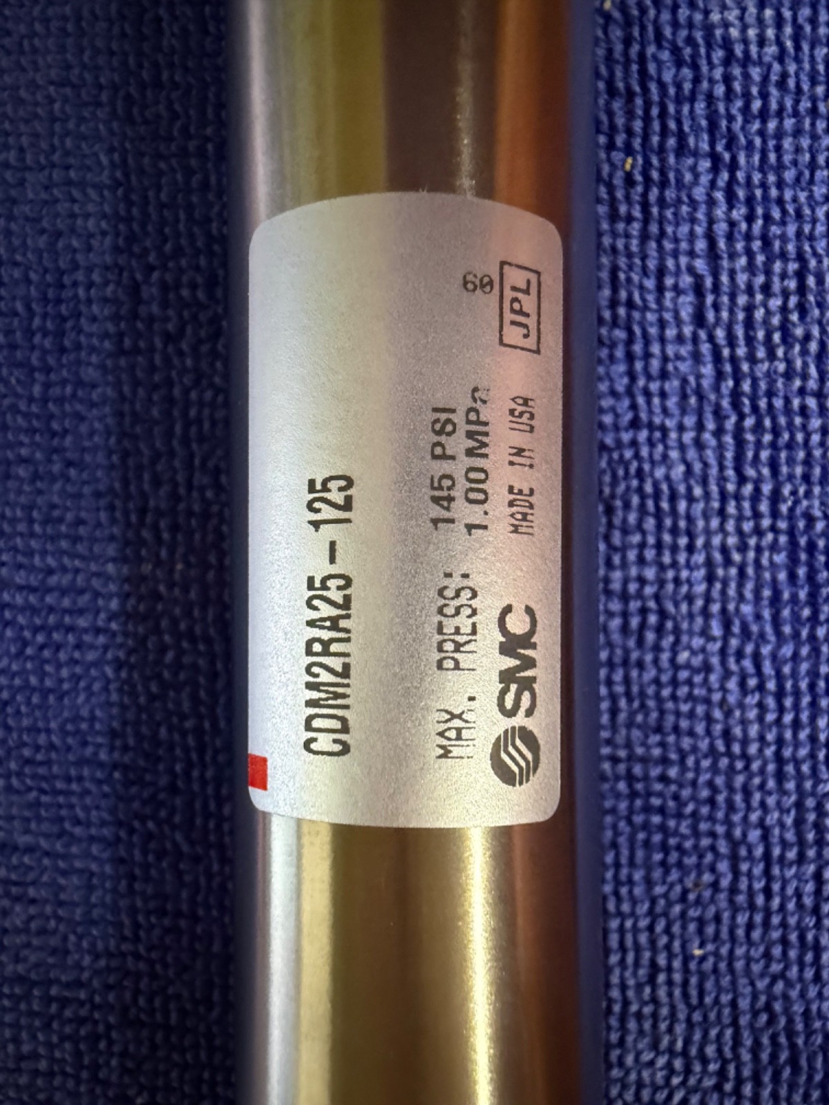 SMC CDM2RA25-125 Air Cylinder 25mm Bore 125mm Stroke Round Body Pneumatic NEW