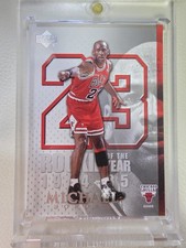 2005 06 UPPER DECK MICHAEL JORDAN 84-85 ROOKIE OF THE YEAR #MJ8 BASKETBALL CARD. rookie card picture