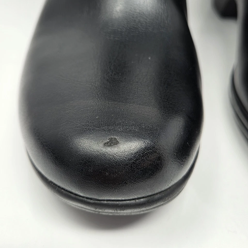 Botines Comfort Plus By Predictions para mujer 8,5 negros de imitación de cuero con cremallera Foto 4 de 4