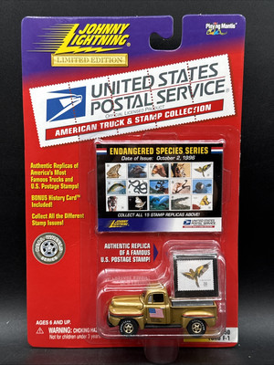 1999 Johnny Lightning BROWN 1950 FORD F-1 United State Postal Service USPS .32