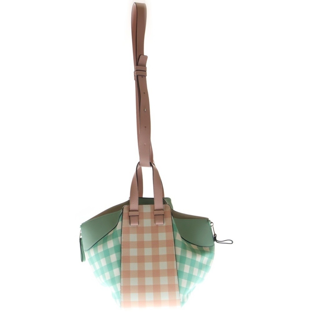 LOEWE Hammock Small Gingham Checkered Shoulder Ba… - image 2