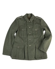 WH Feldbluse M40 (Repro), Wehrmacht, Feldjacke, WWH, WK2    -NEU