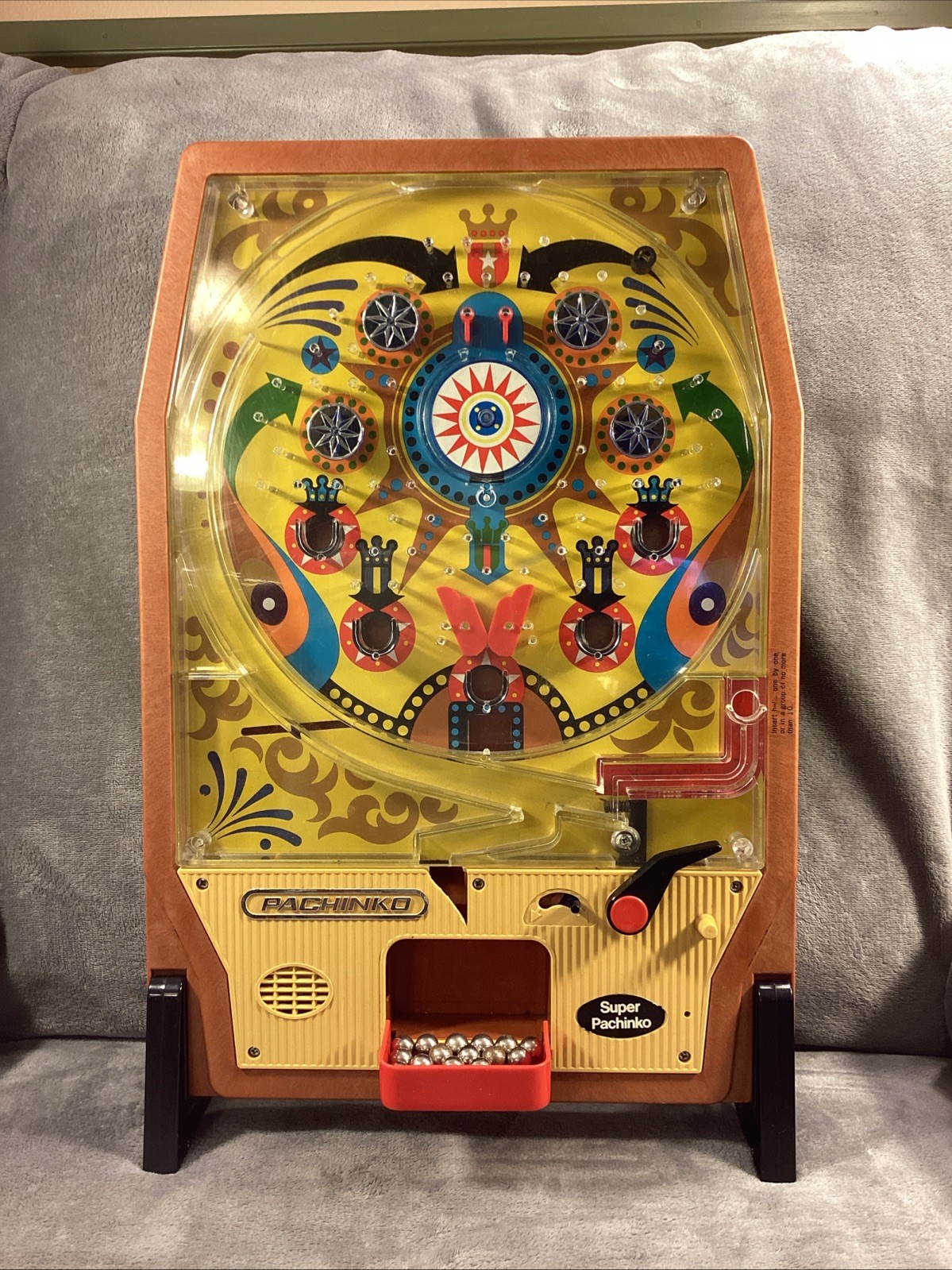 Vintage Epoch 1975 Super Pachinko Japanese Pinball Game 6100