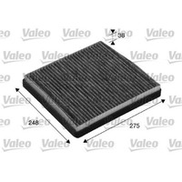 Valeo Innenraumfilter Aktivkohlefilter FüR Volvo XC90 I 275 V70 II SW 715512