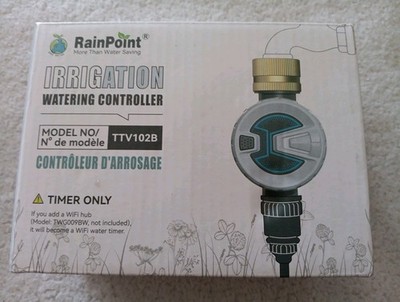 Rainpoint Wi-Fi Irrigation Controller New TTV102B 