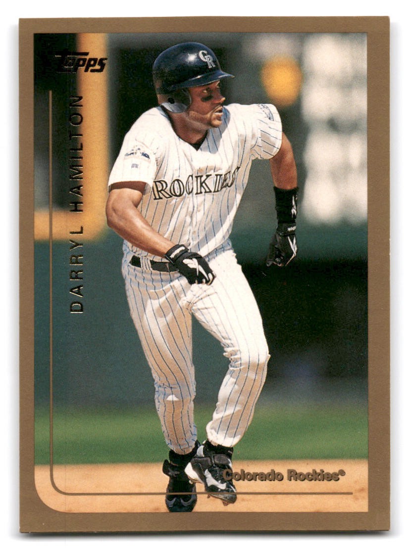 1999 Topps #289 Darryl Hamilton Colorado Rockies