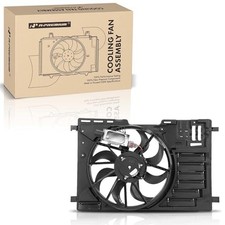 Engine Radiator Cooling Fan Assembly Compatible with Select Ford Models -
