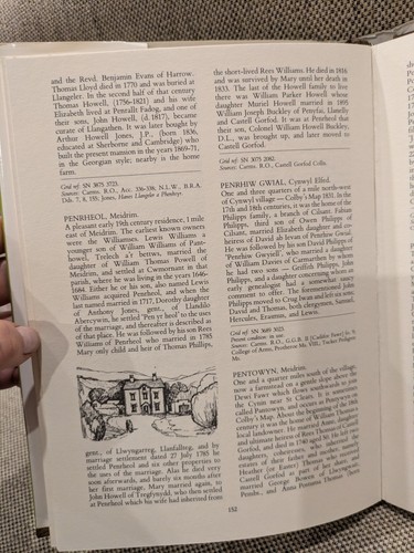 SCARCE Historic Carmarthenshire Homes and their Families Francis Jones 1989 HCDJ - Picture 14 of 18