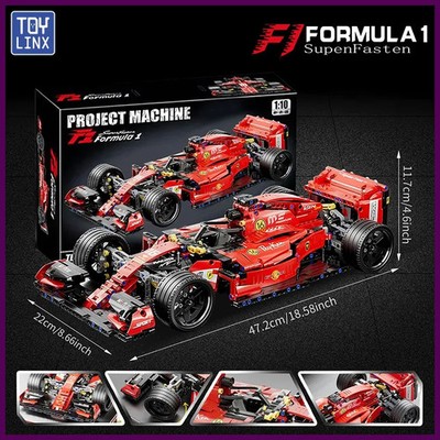 F1 RC Race Cars 1163PCS Building Sets MOC Remote Control Building Blocks Cool