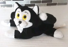 Vintage Walt Disney Pinocchio Figaro Black Cat 7" Bean Bag Beanie Plush