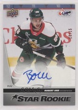 2021 Upper Deck CHL 2020-21 Star Rookies Achievement 10/15 Robert Orr Auto 0ms6