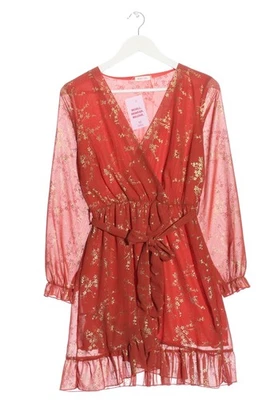 ARCHIE LOVE Vestido de manga larga Mujeres Vestido Talla EU 36 rojo-color oro - Imagen 1 de 4