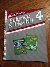 A Beka Book Homeschool Elementary 4th Grade Science & Health Daily Lesson Plans.