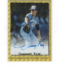 2024 Topps Archives Signature Jimmy Key Autographed 1/1 ID:58678