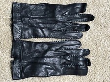 black leather PHILIPPINES MEN's BLACK LEATHER GLOVES