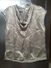 Reiss Women's Sleeveless  Green Blouse Size 4 New